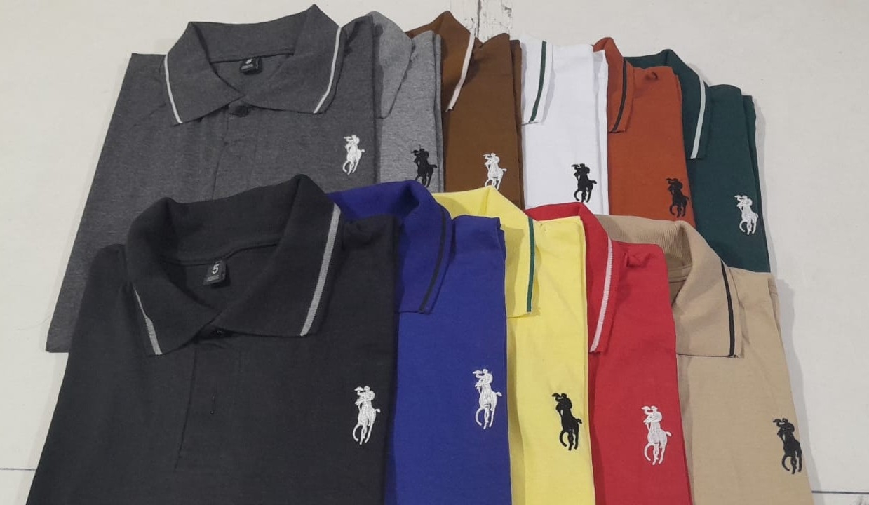 Chombas Polo Algodón Peinada Bordadas - Imagen 3