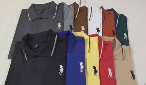 Chombas Polo Algodón Peinada Bordadas - Miniatura 3