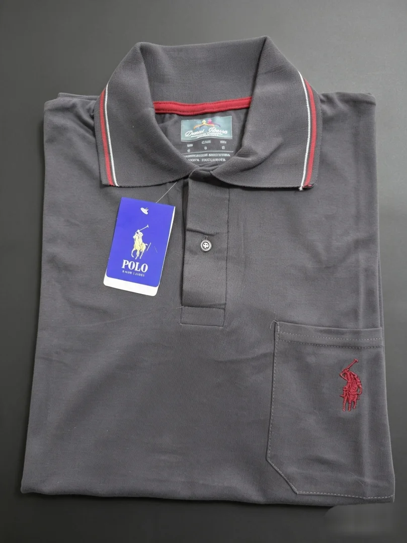 Chombas Polo Algodón Peinada Bordadas - Imagen 6