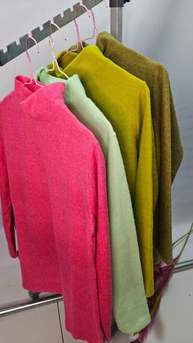 Talles Especiales Polera Lanilla Dama