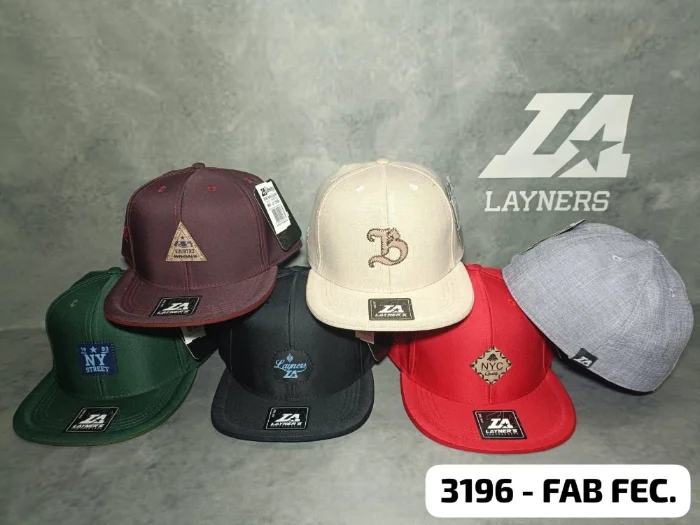 Gorras Planas Cerradas