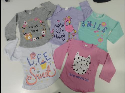 Camisetas Manga Larga Beba