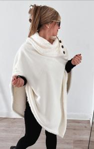 Poncho con Piel