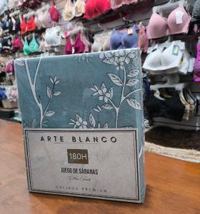 Sábanas Arte Blanco 1 1/2 - Miniatura 2