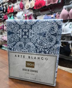 Sábanas Arte Blanco 1 1/2 - Miniatura 3
