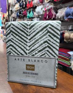 Sábanas Arte Blanco 2 1/2 - Miniatura 2