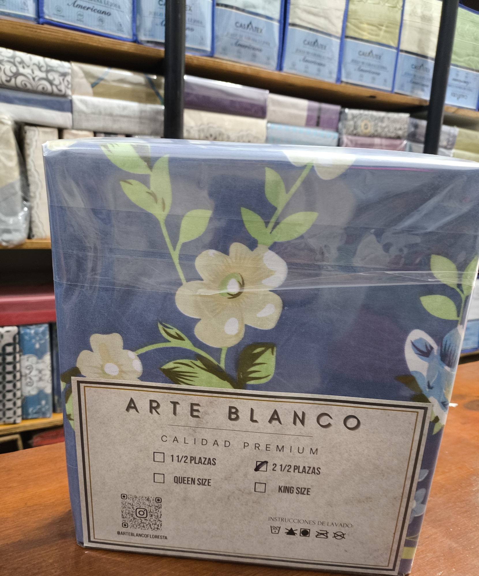 Sábanas Arte Blanco 2 1/2 - Imagen 5