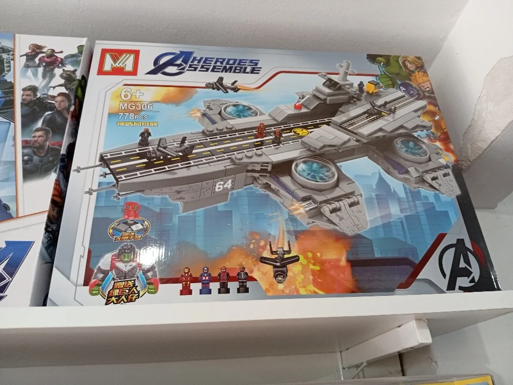 Bloques Gigantes Avengers Minecraft - Imagen 1