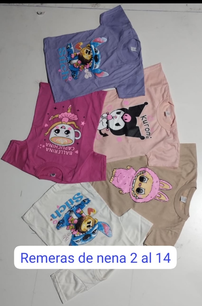 Remera Manga Corta Nena - Imagen 5