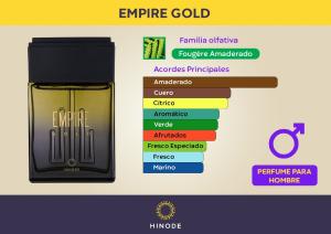 Empire Gold Hinode Perfume Importado para Hombre 100ml - Miniatura 3