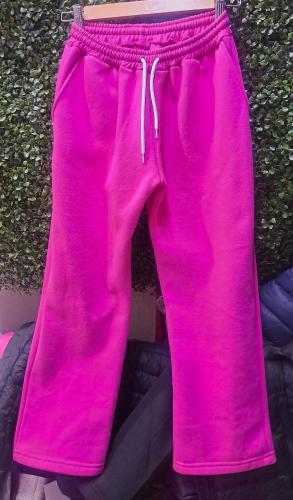 Pantalones Rectos Baggy Frizados