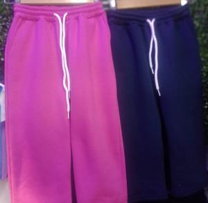 Pantalones Rectos Baggy Frizados