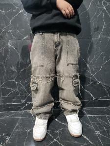 Jeans Bagi de Niño Recorte - Miniatura 5