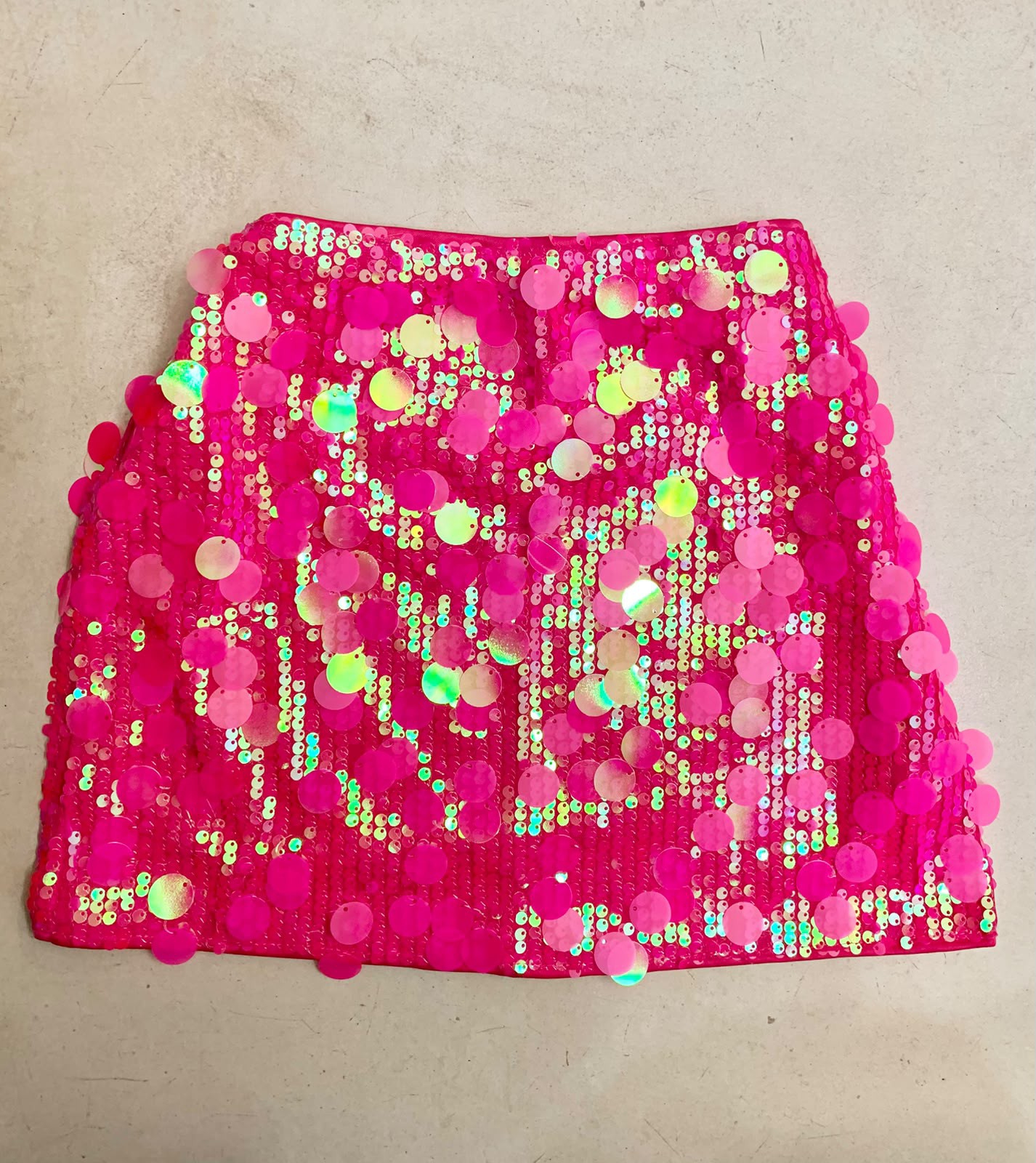 Pollera Lentejuela Grande Importados - Imagen 6