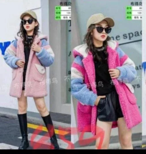 Campera Peluche de Nena