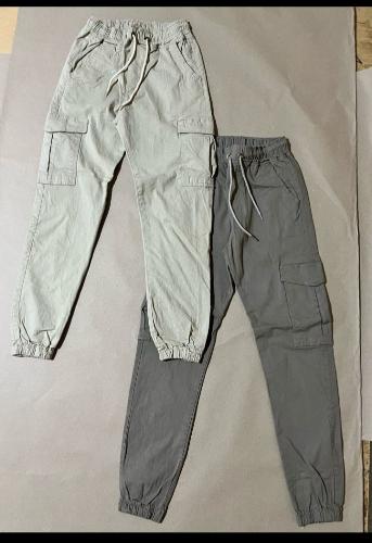 Jogger con Puño Gabardina Elastizada Premium