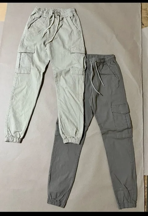 Jogger con Puño Gabardina Elastizada Premium