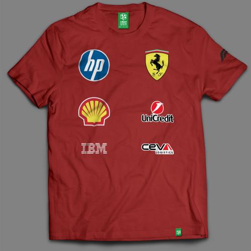 Remera Ferrari Scuderia F1 Hp Shell Temporada 2026