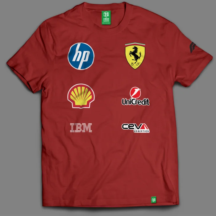 Remera Ferrari Scuderia F1 Hp Shell Temporada 2026