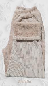 Pantalon Corduroy Plush con Piel - Miniatura 3