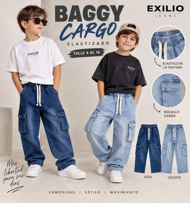 Baggy Cargo Jean