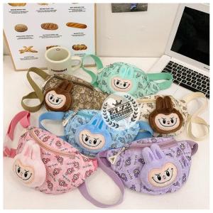 Riñoneras de Labubu con Aplique de Peluche