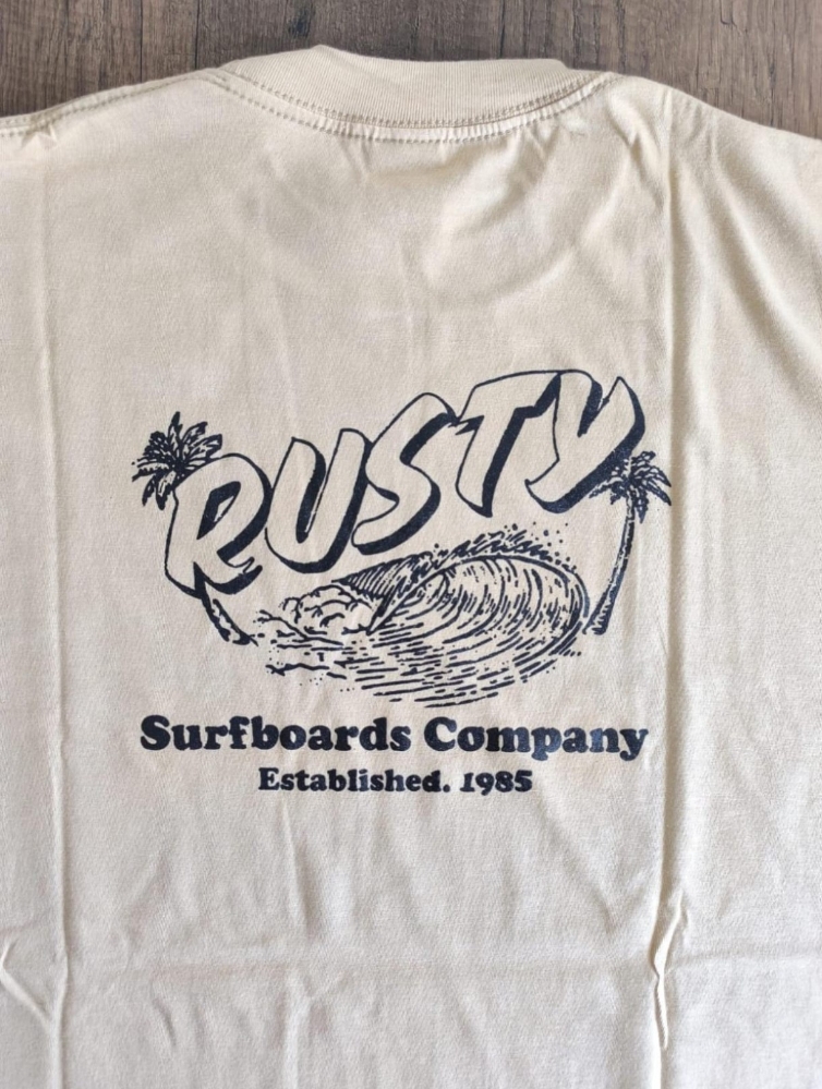 Remera Rusty Doble Estampado - Imagen 4