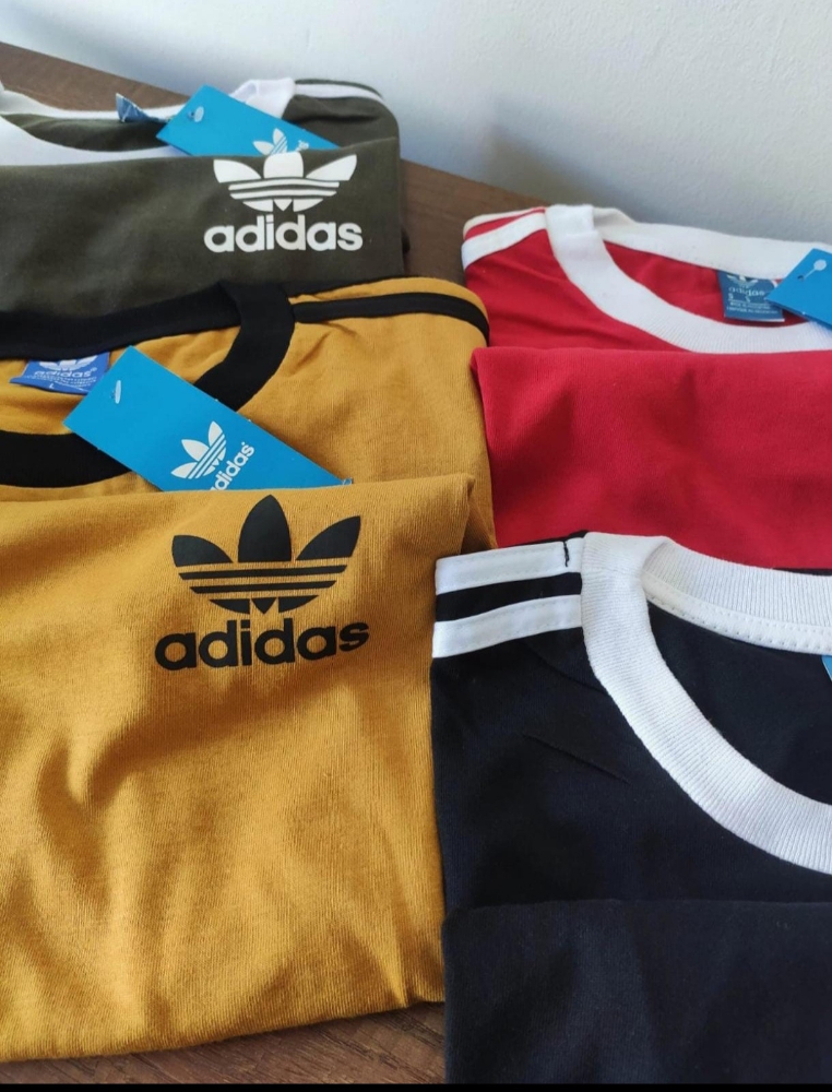 Remera de Algodon Adidas - Imagen 3