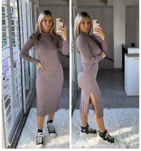 Vestido Media Polera