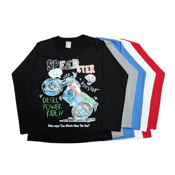 Camiseta Jersey Algodón Estampada Niño