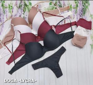 Conjunto Taza Soft Licra y Encaje