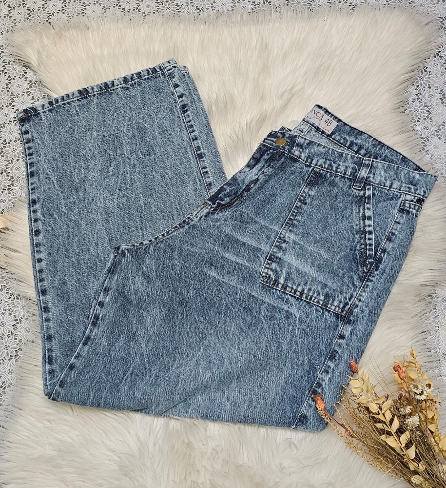 Wid Leg Azul Nevado Talle Especial - Imagen 2