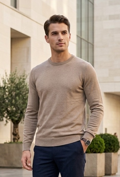 Sueter Liso Cuello Redondo Varios Colores - Sueter%20Cuello%20Redondo%20(4).jpeg