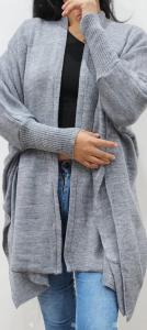 Saco Poncho Liso y Saco Rallado - Miniatura 2