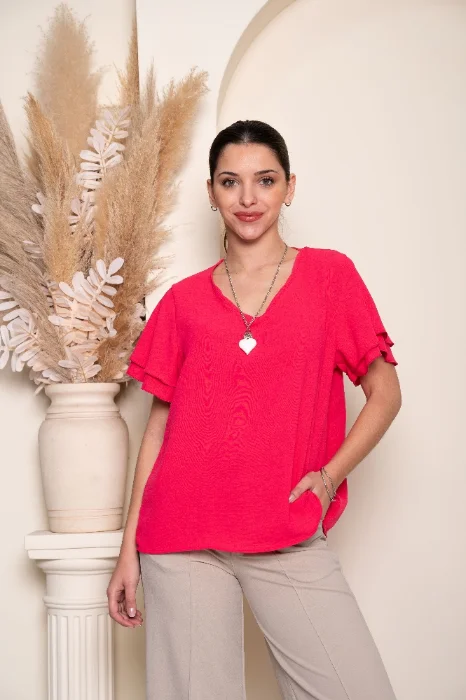 Remera Campana Doble Volado