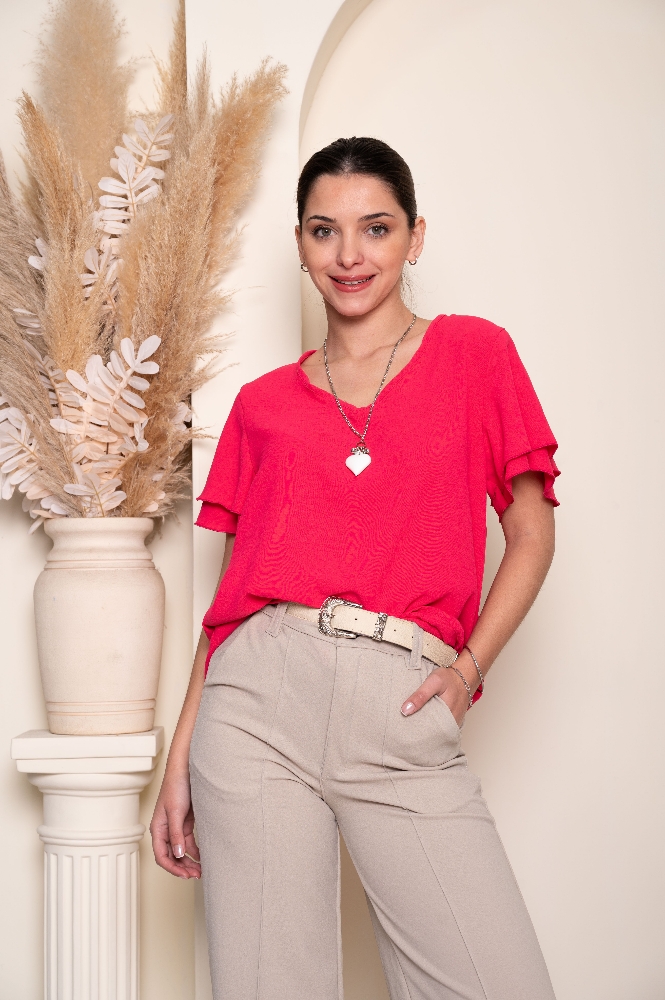 Remera Campana Doble Volado - Imagen 4