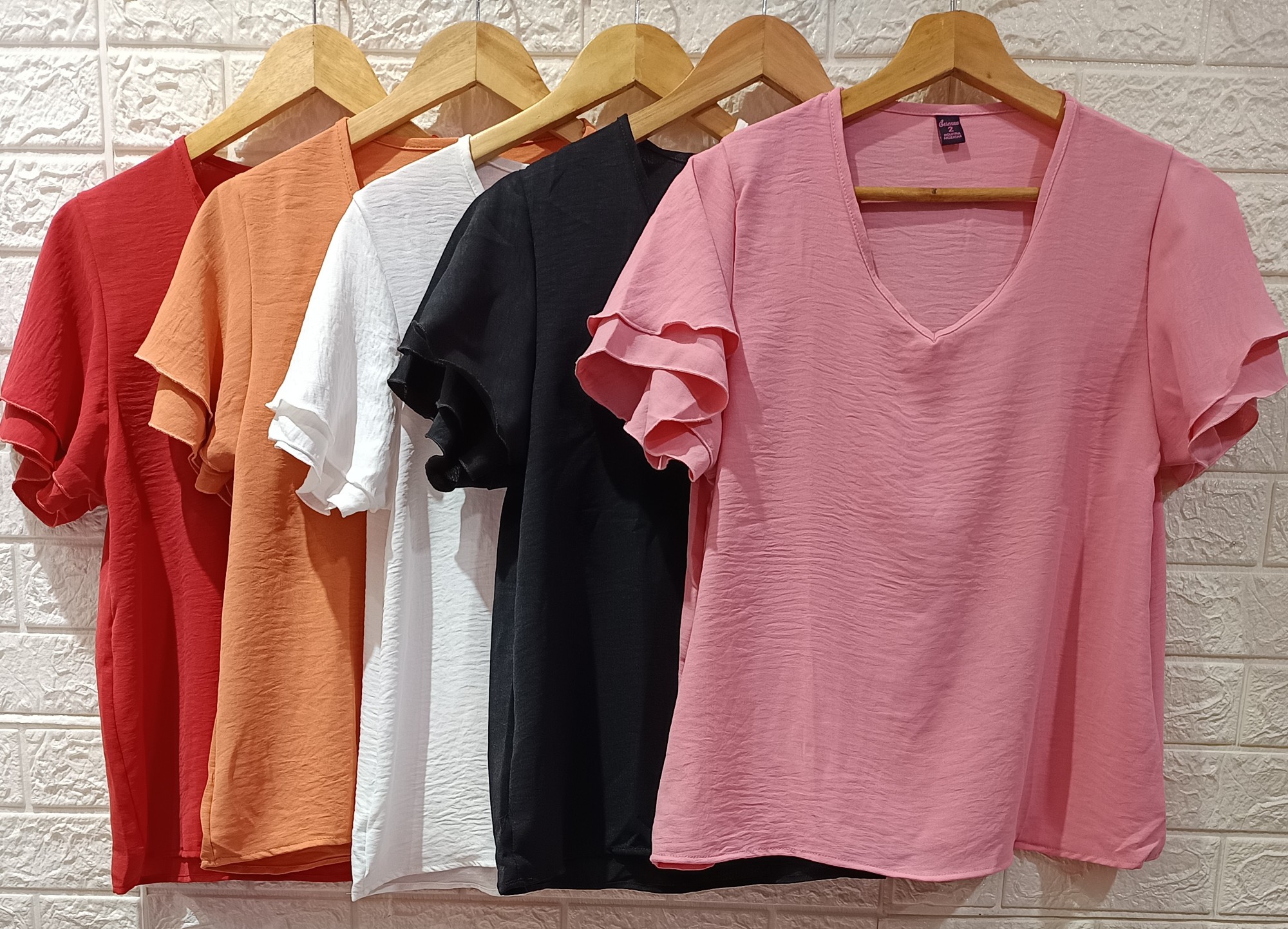 Remera Campana Doble Volado - Imagen 6