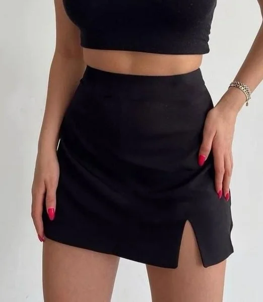 Minifalda con Tajo