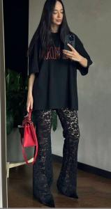 Pantalón Encaje