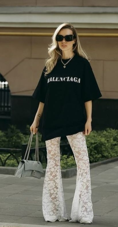Pantalón Encaje - Imagen 3