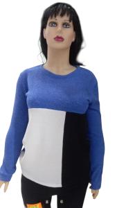 Camiseta Tricolor de Bucle T. Unico Como 6