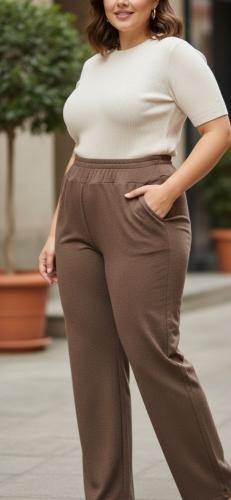 Pantalones  Rectos de Darlon con Bolsillo Especiales