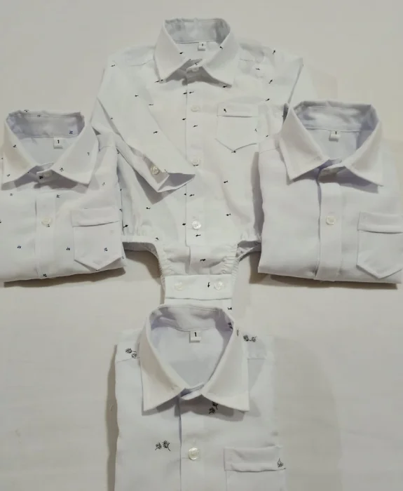 Body Camisa Bebe Manga Larga