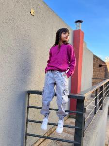 Mom Cargo Grey Unisex