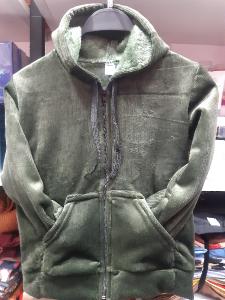 Campera Corderoy con Piel