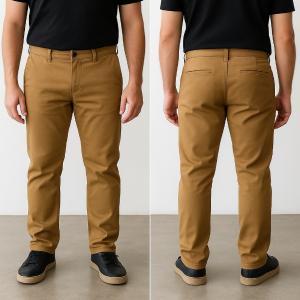 Pantalón de Gabardina Corte "chino"