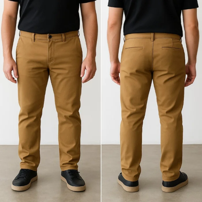 Pantalón de Gabardina Corte "chino"