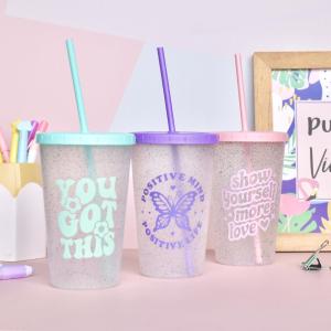 Vaso Noa Glitter con Sorbete