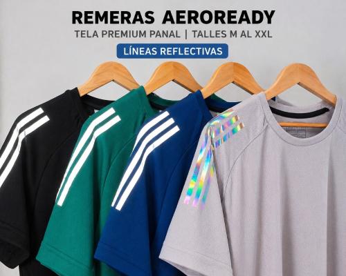 Remera Deportiva Aeroready Reflectiva
