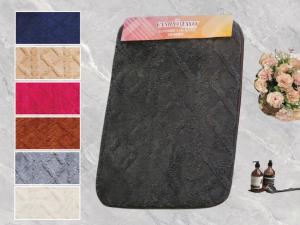 Alfombra  C/antideslizante Rectangular 60x40 Rombos